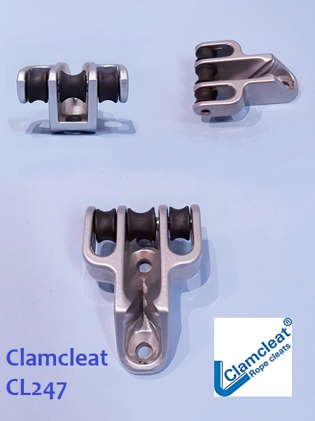 Cleat - Original Compact Twin Sheave Clamcleat (CL247)